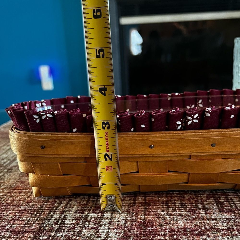 Longaberger 2000 Cracker Basket - Picture 3 of 12
